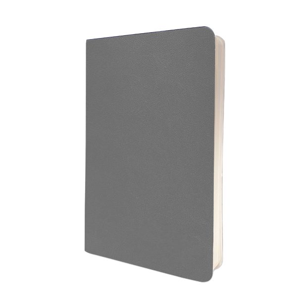 13 x 21 cm sade gri termo deri promosyon defter